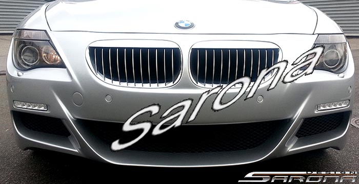 Custom BMW 6 Series Front Bumper  Coupe & Convertible (2004 - 2010) - $750.00 (Part #BM-007-FB)